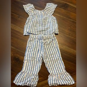 Roberta Roller Rabbit girls’ seersucker set (24M)